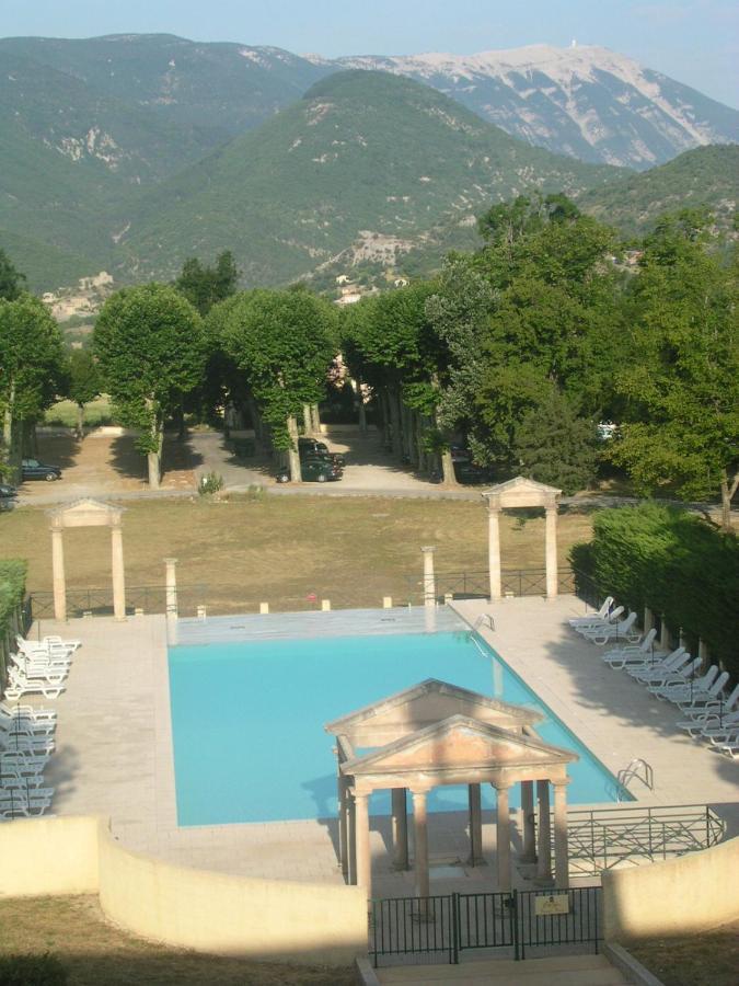Appartement Chateau Des Gipieres Montbrun-les-Bains Bagian luar foto